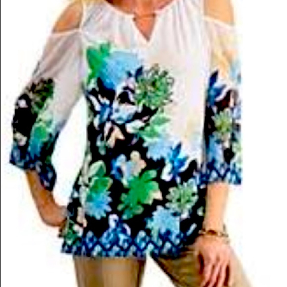 JM Collection Cold Shoulder - Picture 1 of 1